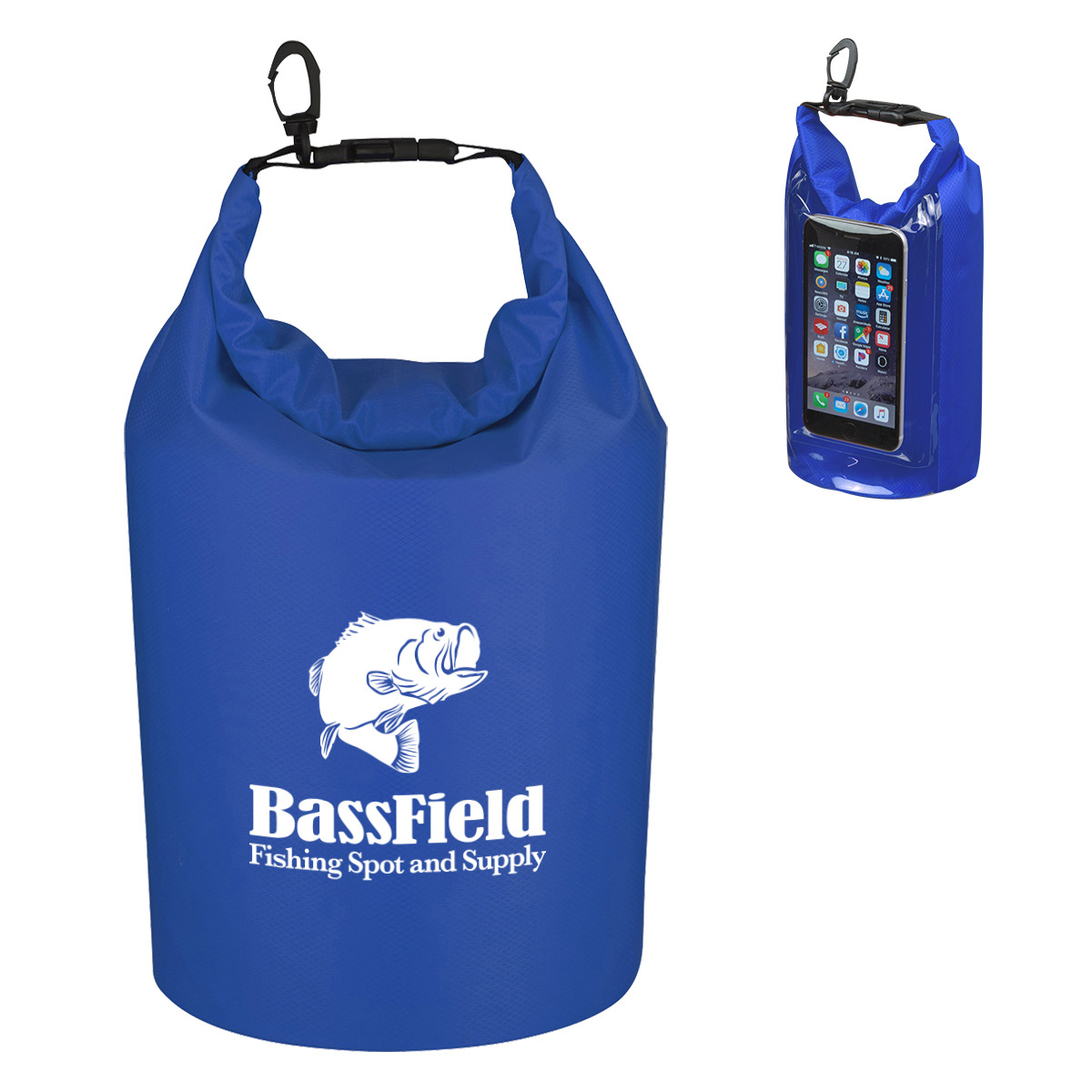 Waterproof Dry Bag With Clear Window - Personalization Available
