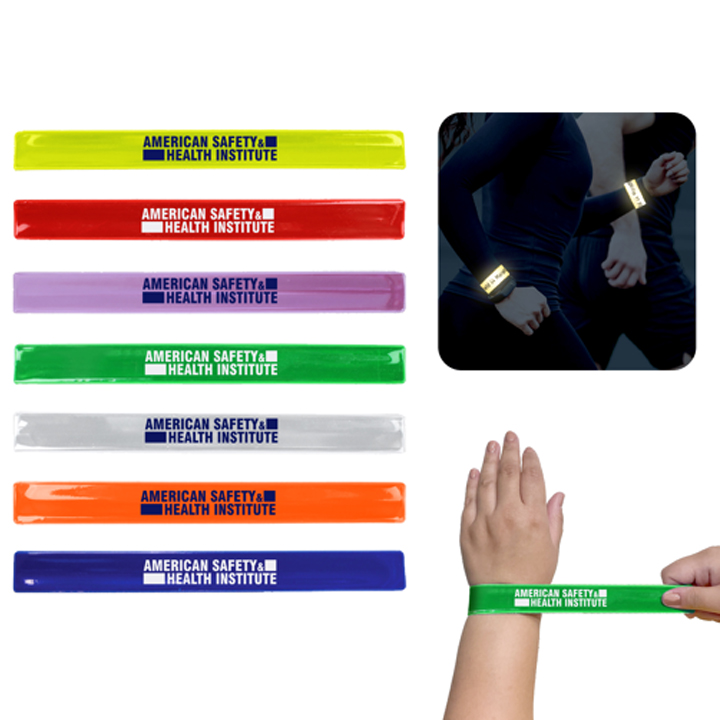 Reflective Slap Bracelet | Promotional Slap Bracelets for Events