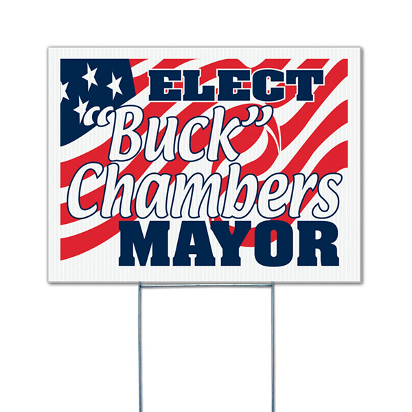 オーダーサイン　１８インチ Promotional 18 x 24 Yard Sign | Custom 18 x 24 Yard Sign | Promo Items