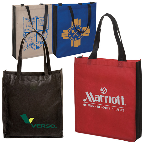 Promotional Non-Woven Two-Tone Tote | 4AllPromos