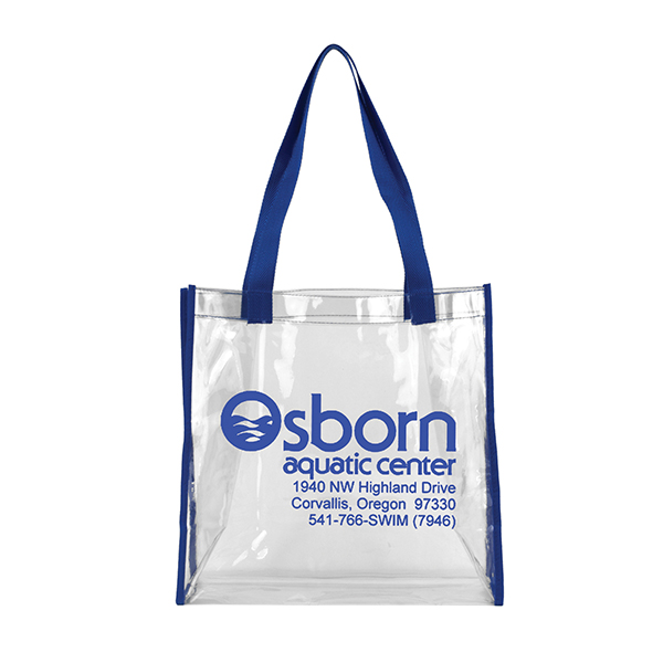 Clear Vinyl Tote Bag - ADMA2640 - Brilliant Promotional Products
