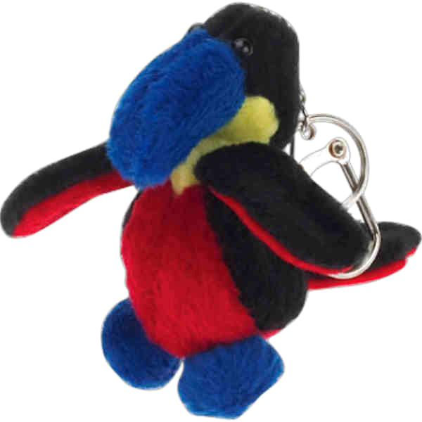 Keychain Toucan keychain key tag toucan paradise bird keychain